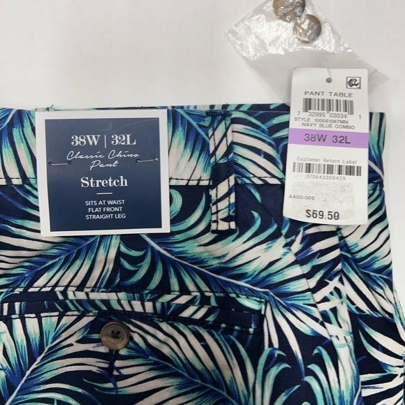 Club ROOM NWT Stretch Mens CHINO W38 L32 - Picture 5 of 15